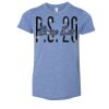 3413Y Youth Extra Soft Tri-blend Tee Thumbnail